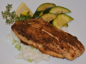 Cajun Grilled Whitefish