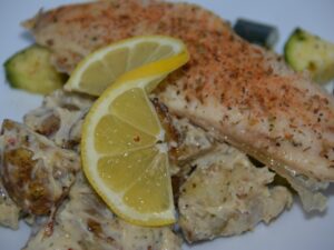 Lemon Roasted Tilapia