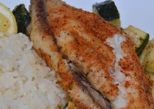 Renal - Cajun Grilled Whitefish