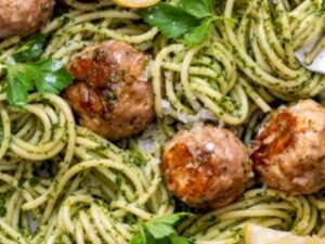Renal - Pesto Spaghetti
