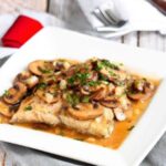 Diabetic - Baked Tilapia Marsala