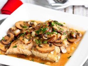 Renal - Baked Tilapia Marsala