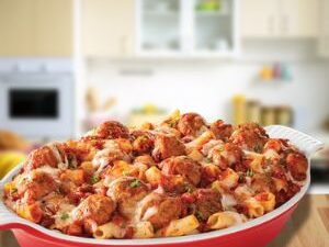 Pureed - Meatball Baked Ziti