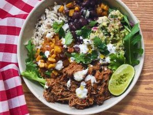 Renal - Pulled Pork Burrito Bowl